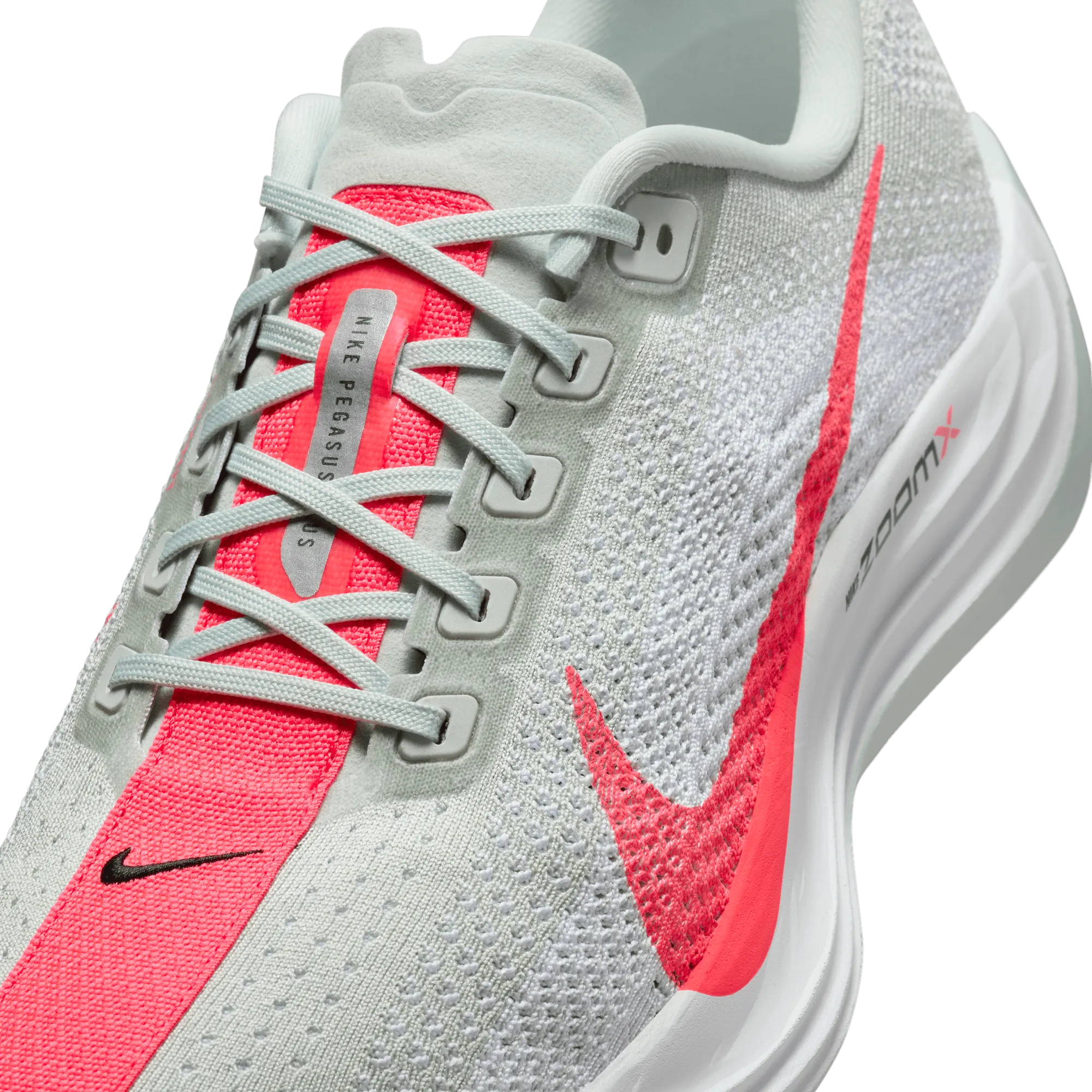 Men??s Pegasus Plus (001 - Barely Grey/Hot Punch-White-Black)