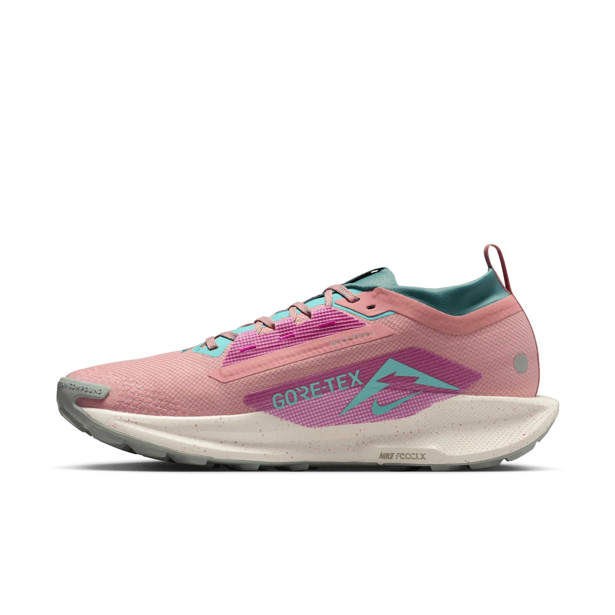 Men??s React Pegasus Trail 5 GORE-TEX (600 - Red Stardust/Green Frost-Bicoastal)