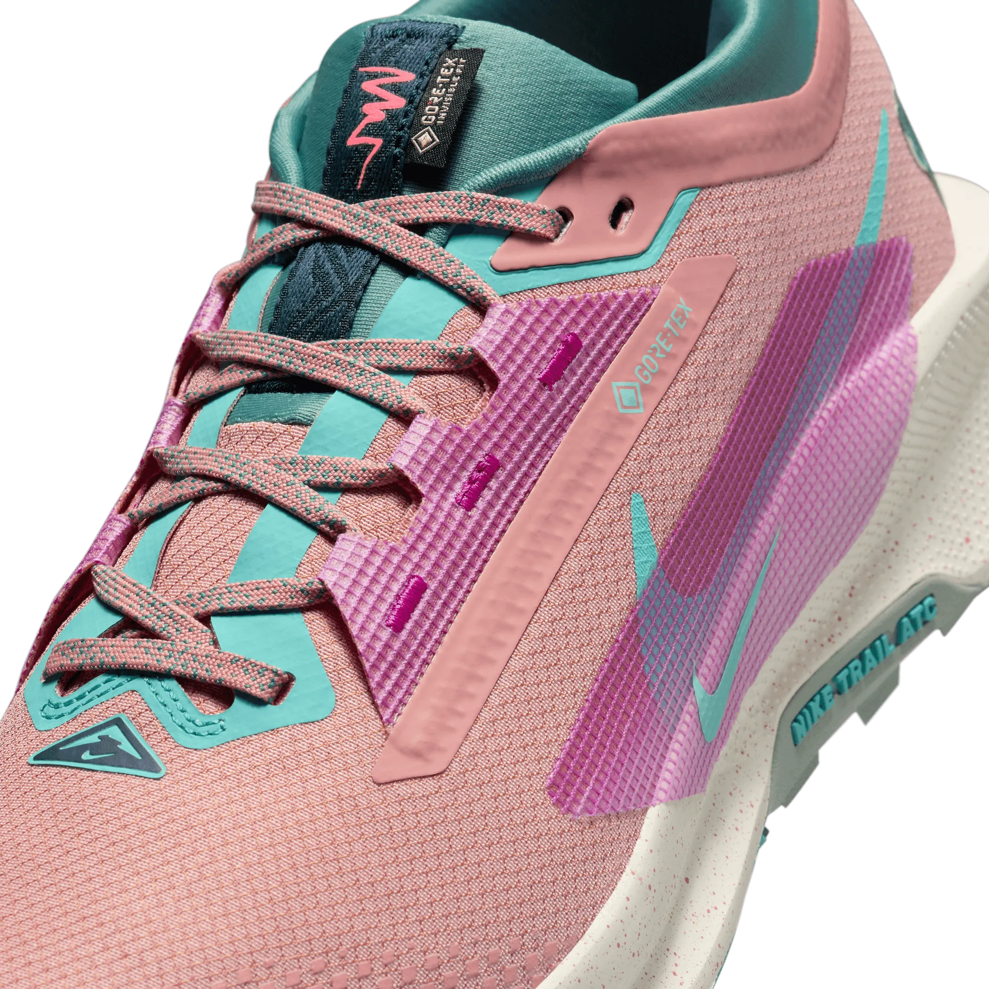Men??s React Pegasus Trail 5 GORE-TEX (600 - Red Stardust/Green Frost-Bicoastal)