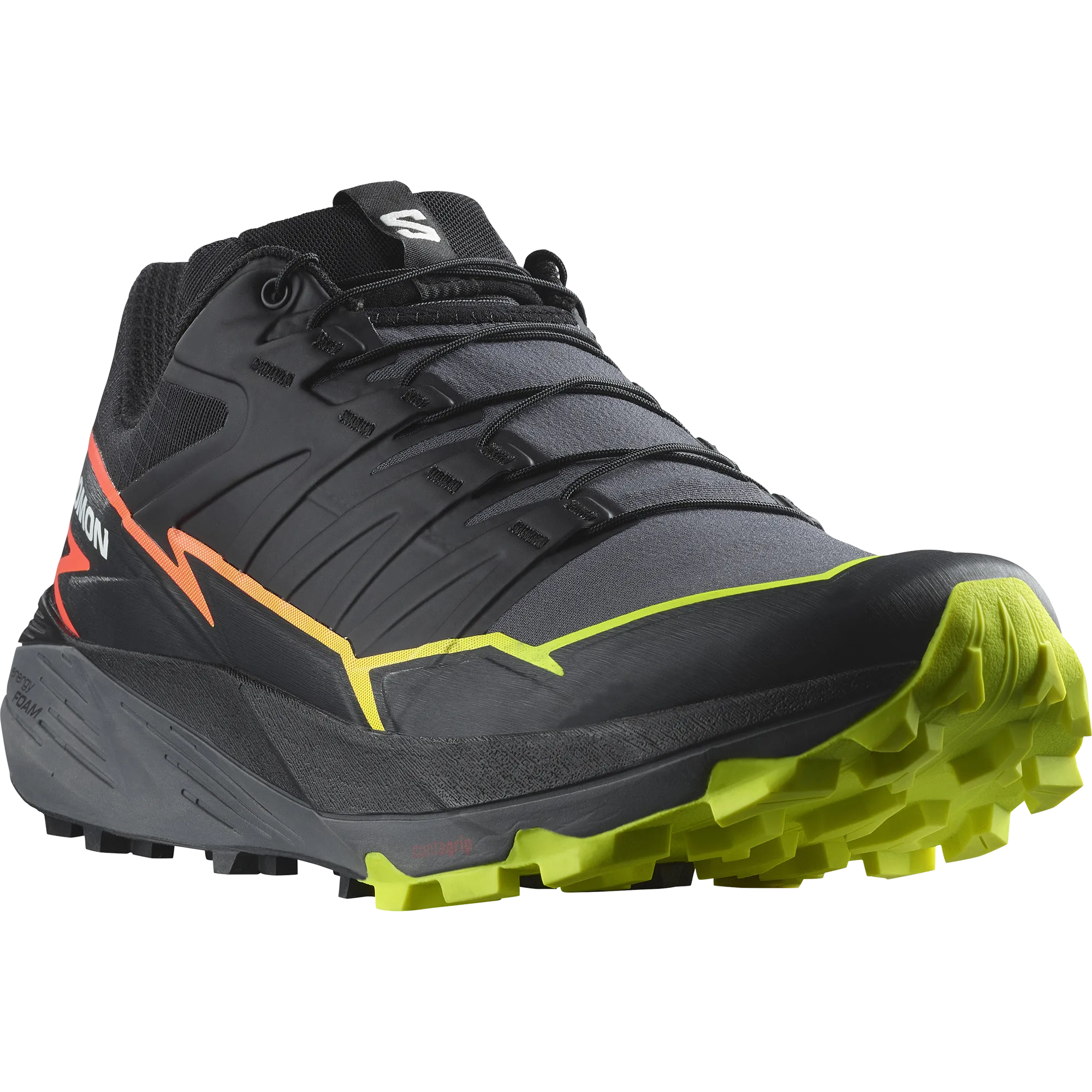 Men??s Thundercross (Black/Quiet Shade/NeonFlame)