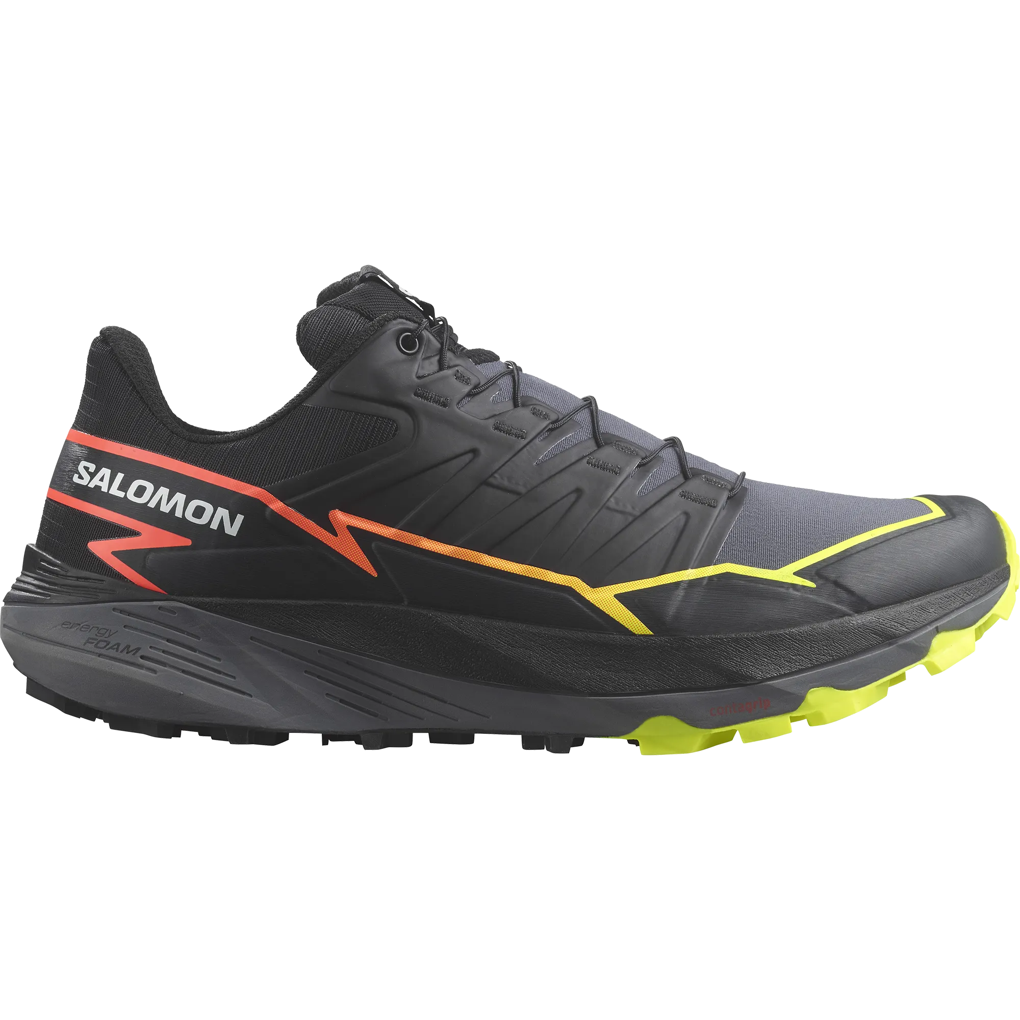Men??s Thundercross (Black/Quiet Shade/NeonFlame)