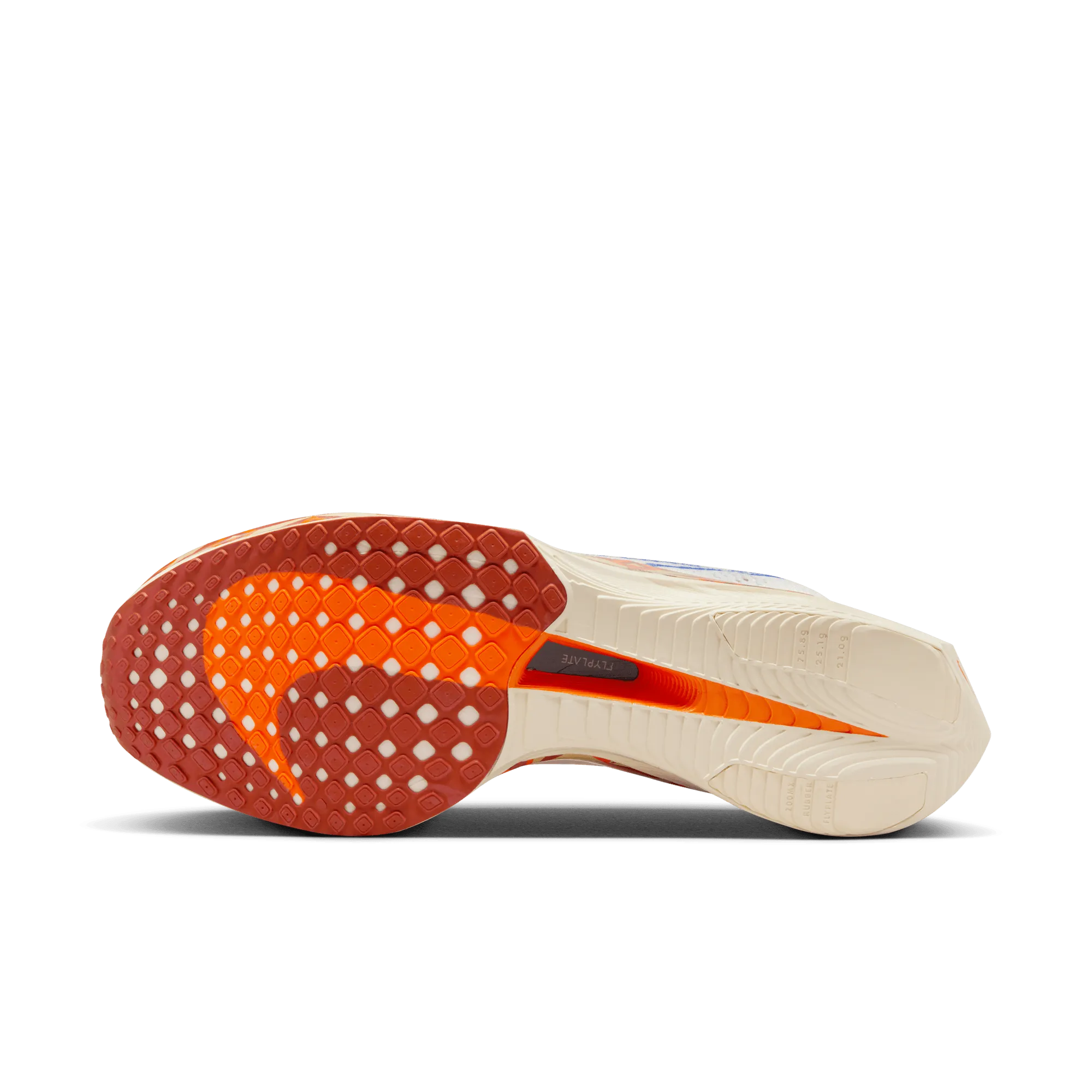 Men??s ZoomX Vaporfly 3 Premium (100 - Sail/Hyper Royal-Safety Orange)