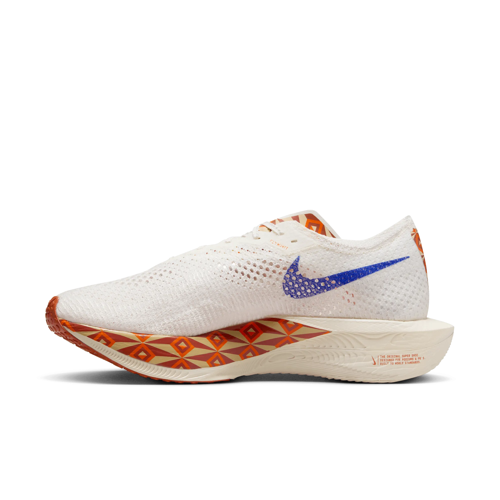 Men??s ZoomX Vaporfly 3 Premium (100 - Sail/Hyper Royal-Safety Orange)