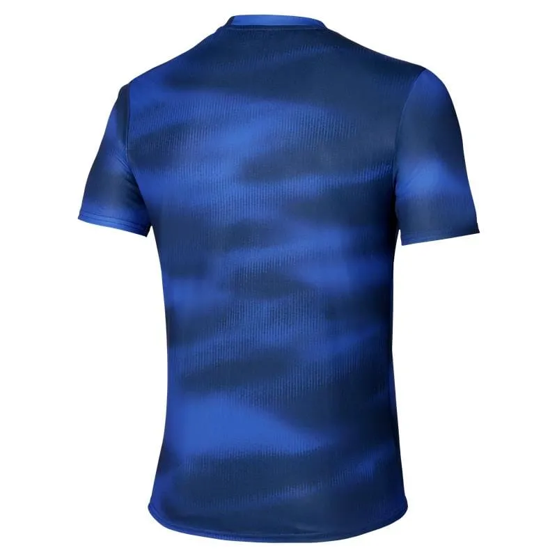 Mizuno Men's Core Graphic Tee in Reflex Blue SS25