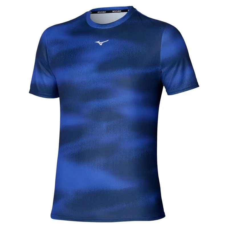 Mizuno Men's Core Graphic Tee in Reflex Blue SS25
