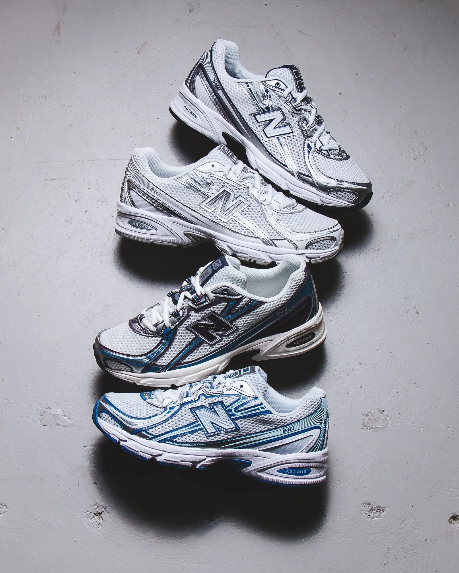 New Balance Unisex 740 White U740WM2