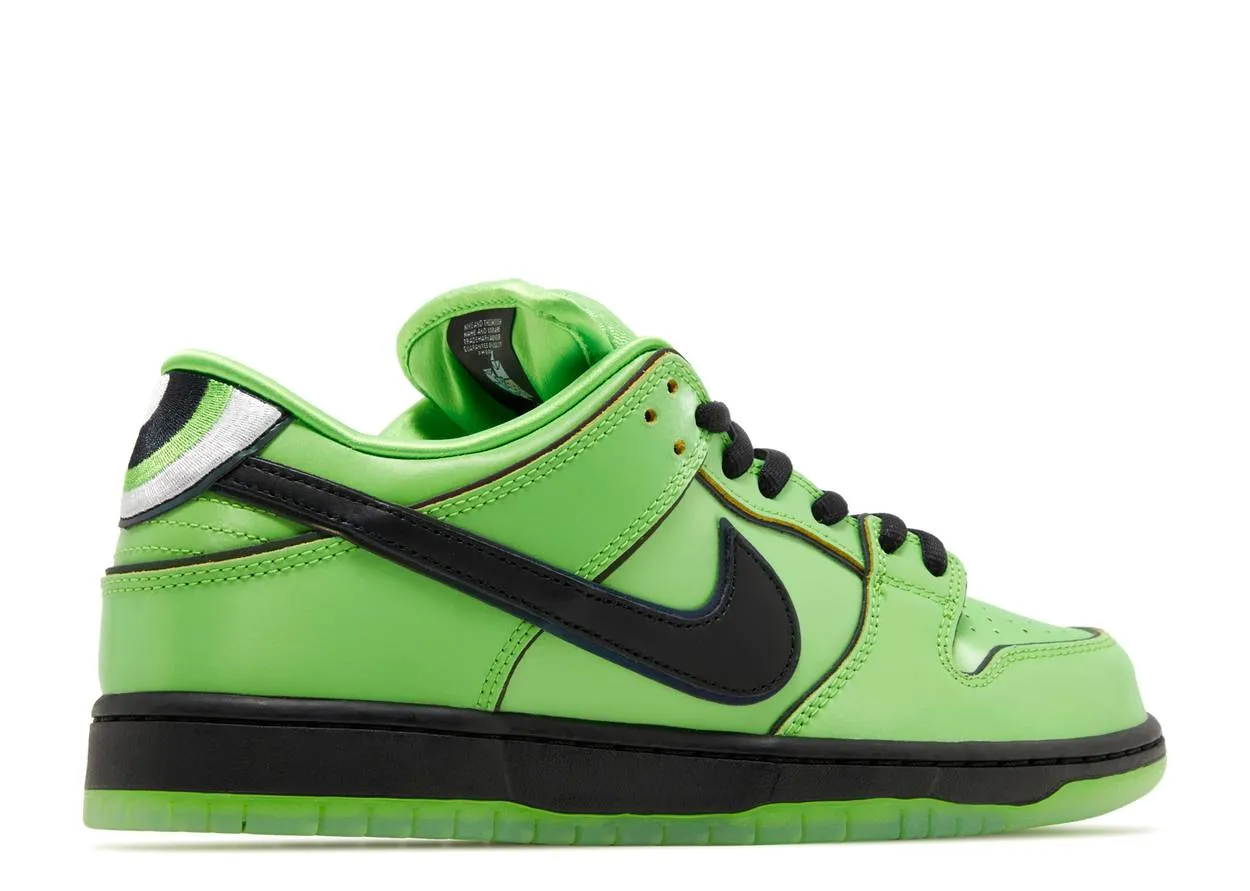 Nike SB Dunk Low x The Powerpuff Girls 'Buttercup'