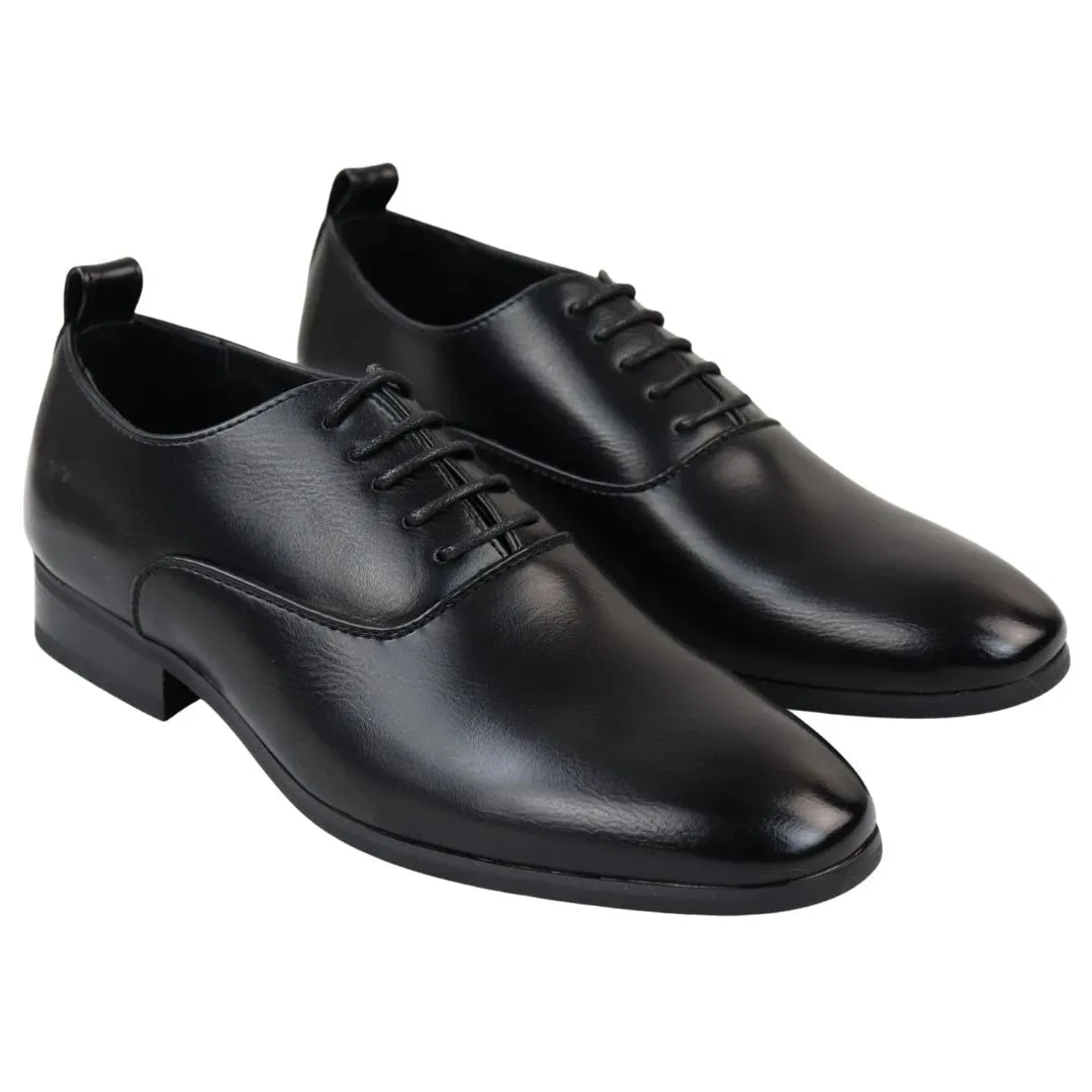 Patent Lace Up Derby Oxford Shoes