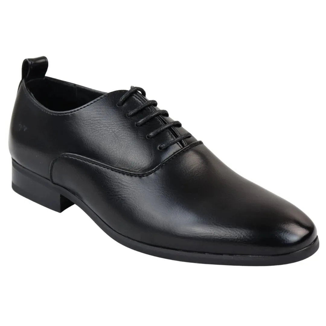 Patent Lace Up Derby Oxford Shoes