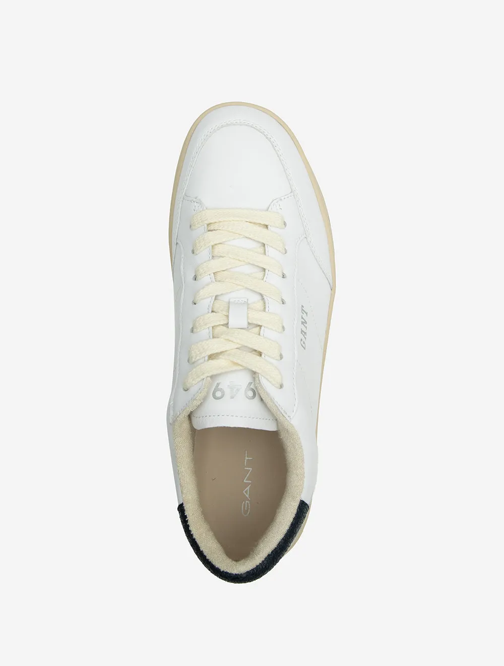 Prepus Leather Sneaker White Marine