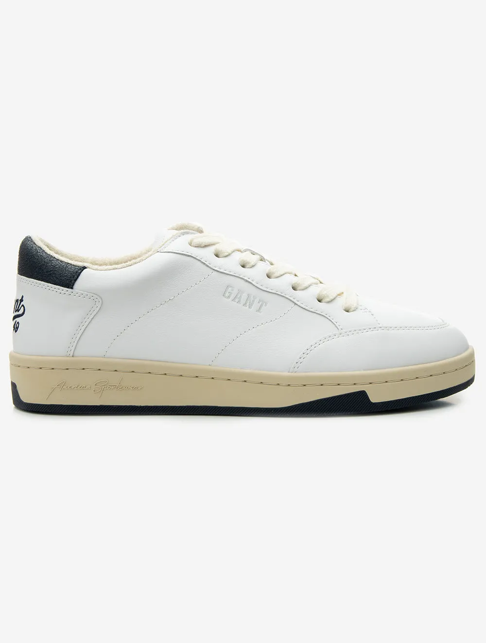 Prepus Leather Sneaker White Marine