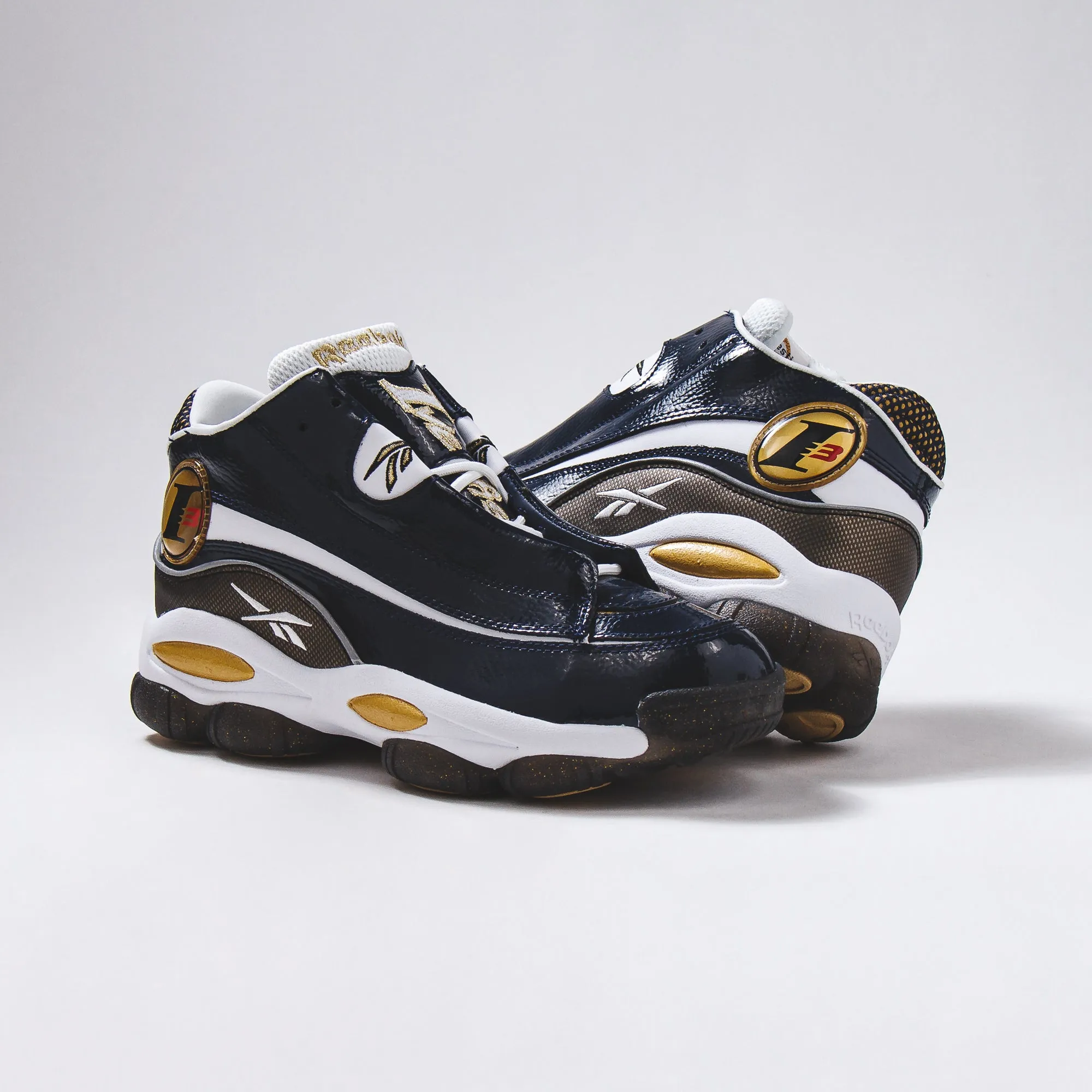 Reebok Classics Basketball Men The Answer DMX Allen Iverson Navy HR1061