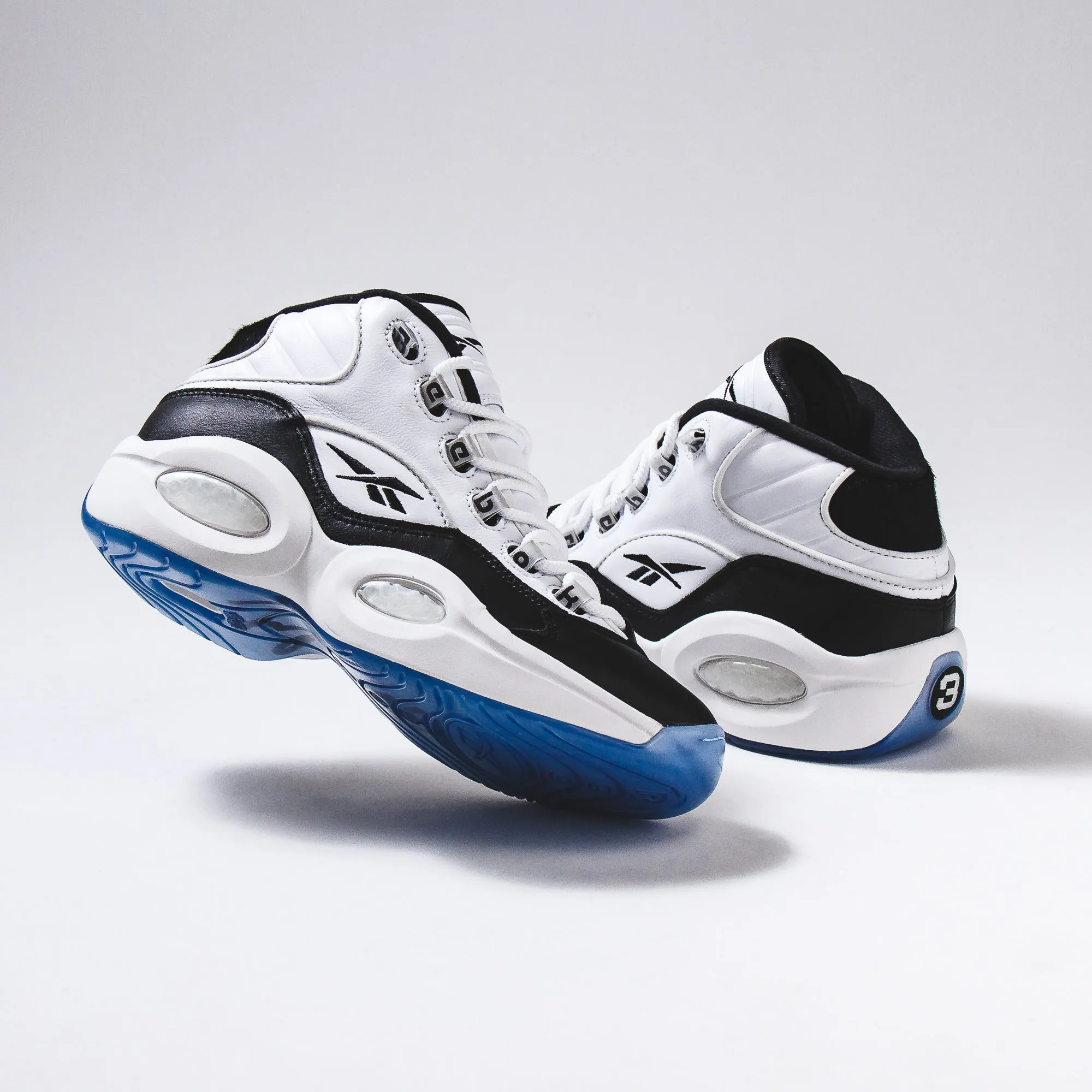 Reebok Classics Basketball Men x Tyrrell Winston Question Mid Allen Iverson White Black GZ1565