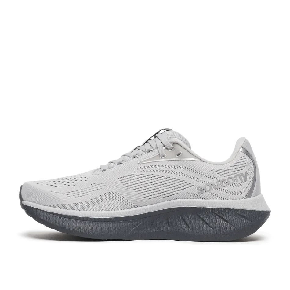 Saucony Men's Ride 18 Running Shoes in Cloud/Shadow SS25