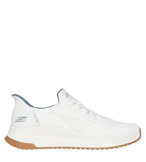 SKECHERS SLIP IN BOBS WHITE