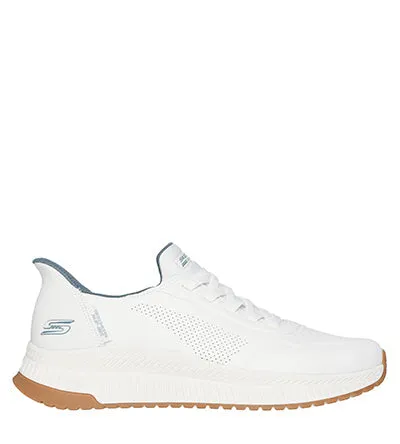 SKECHERS SLIP IN BOBS WHITE