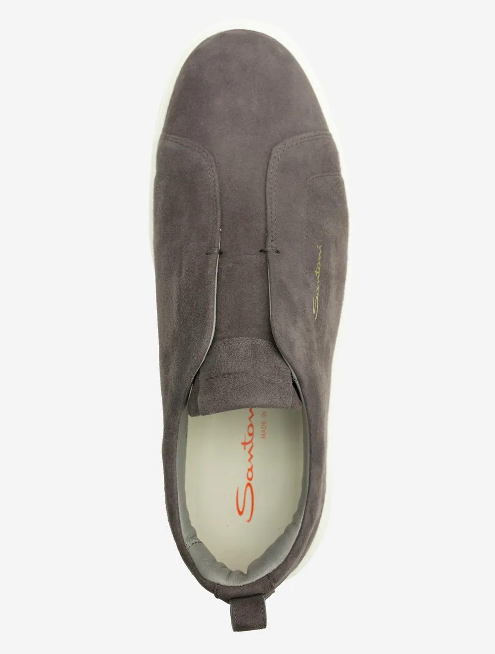 Slip On Suede Sneaker Dark Grey