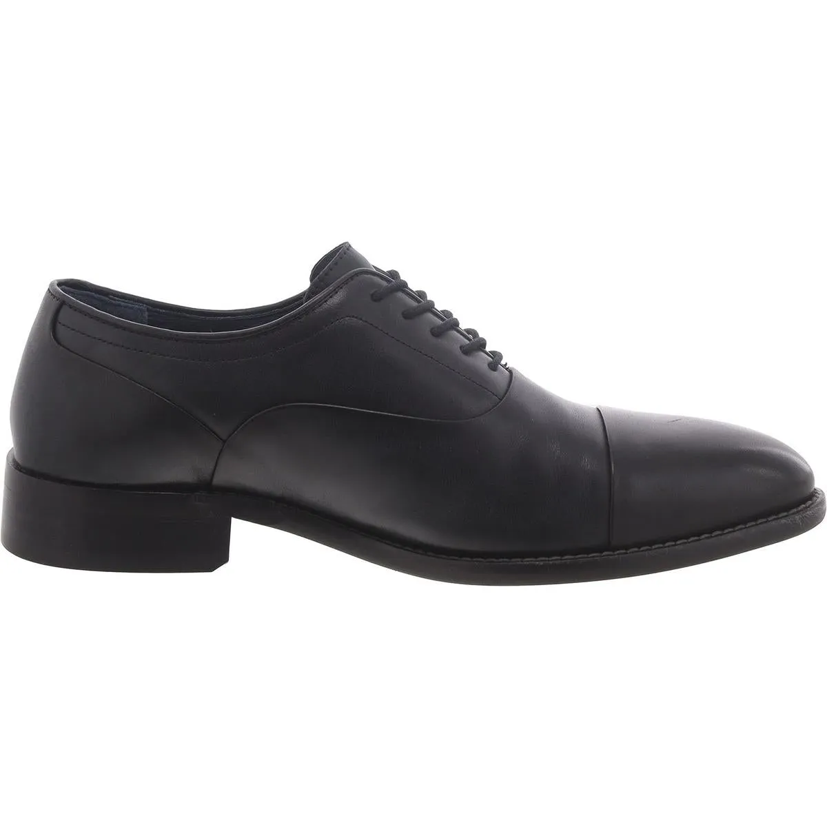 Stockton Mens Leather Cap Toe Oxfords