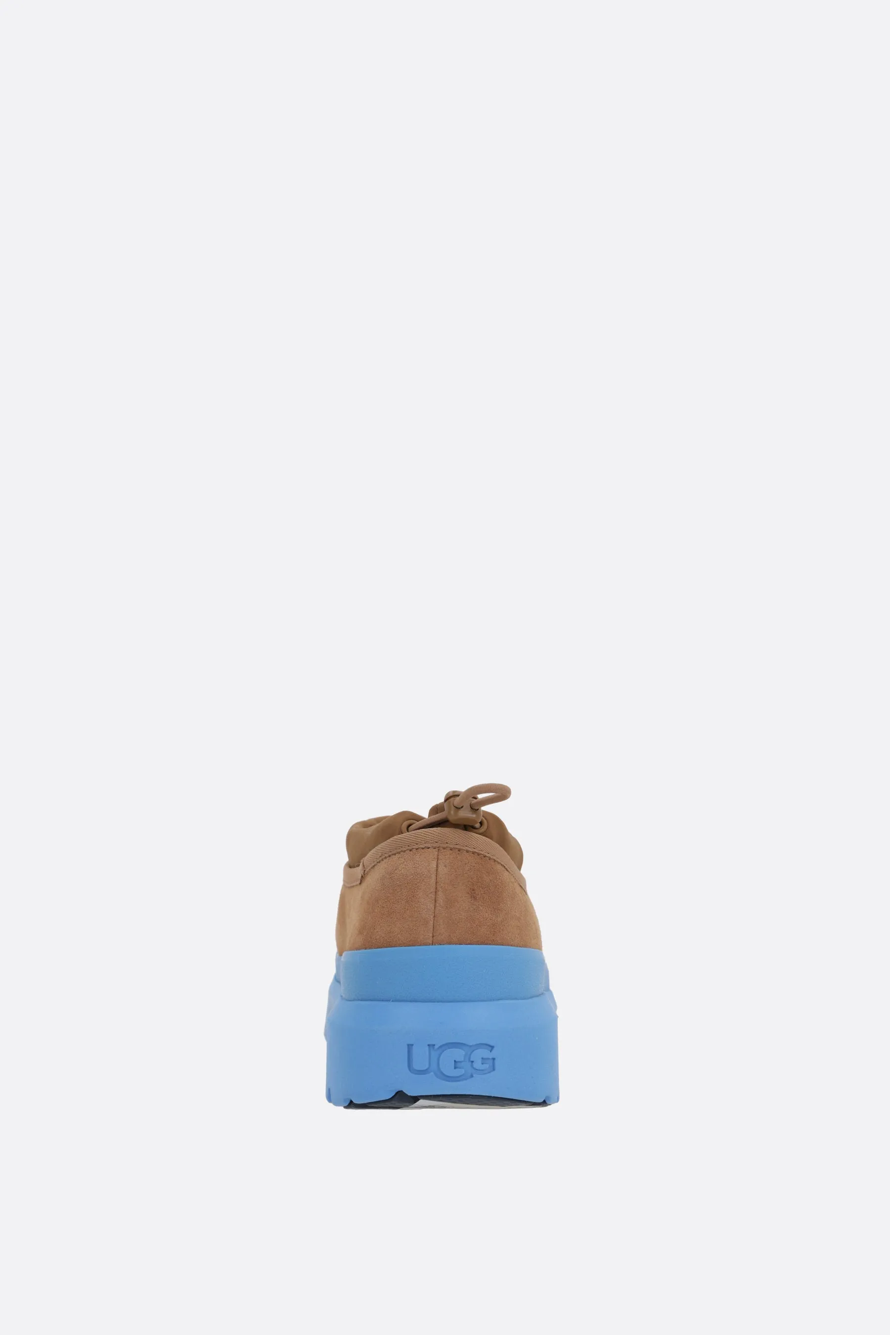 Tasman Weather Hybrid suede and rubber slippers
