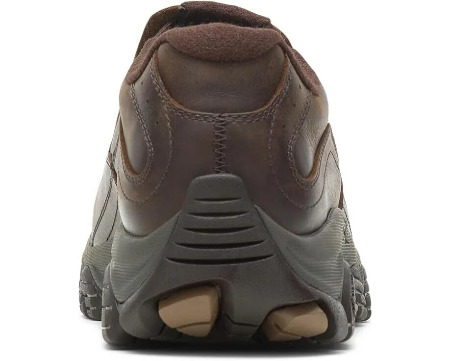 UGG Ascot 1103889 Slippers Men's 16 Brown Leather Casual Slip On Moccasin FZP149 (Brown,16)