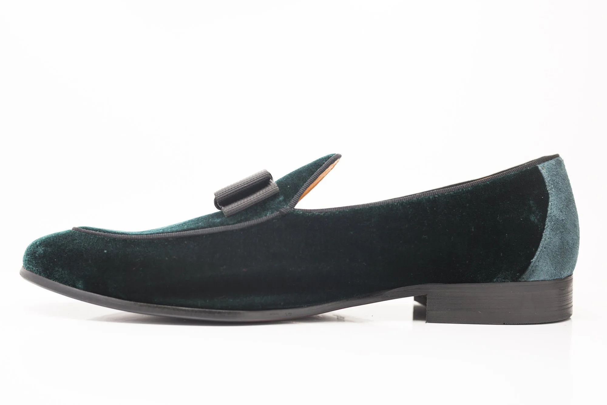 Velvet Formal Loafer Green