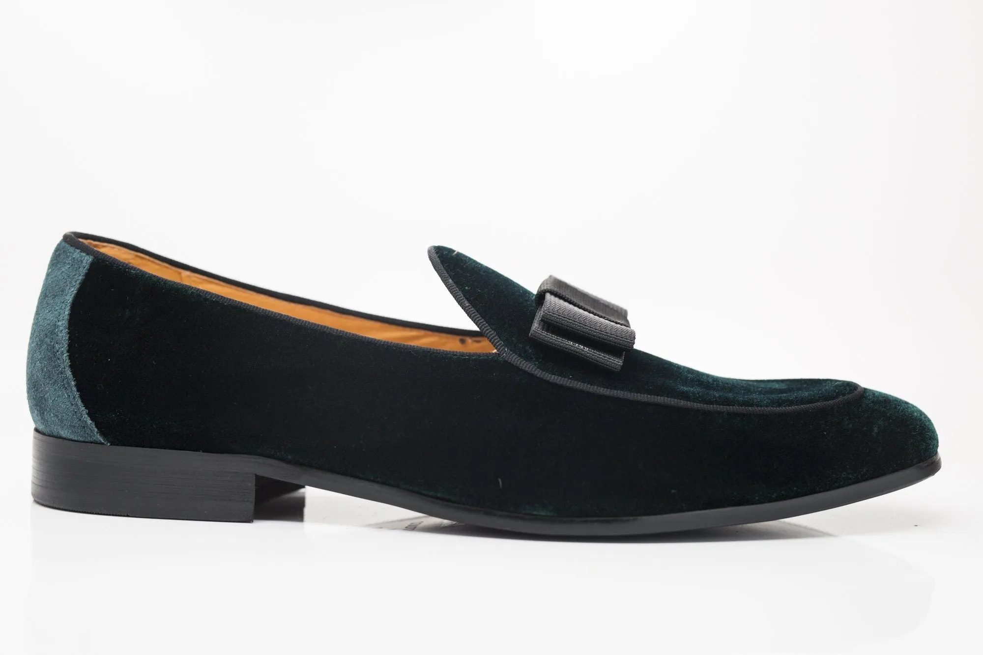 Velvet Formal Loafer Green