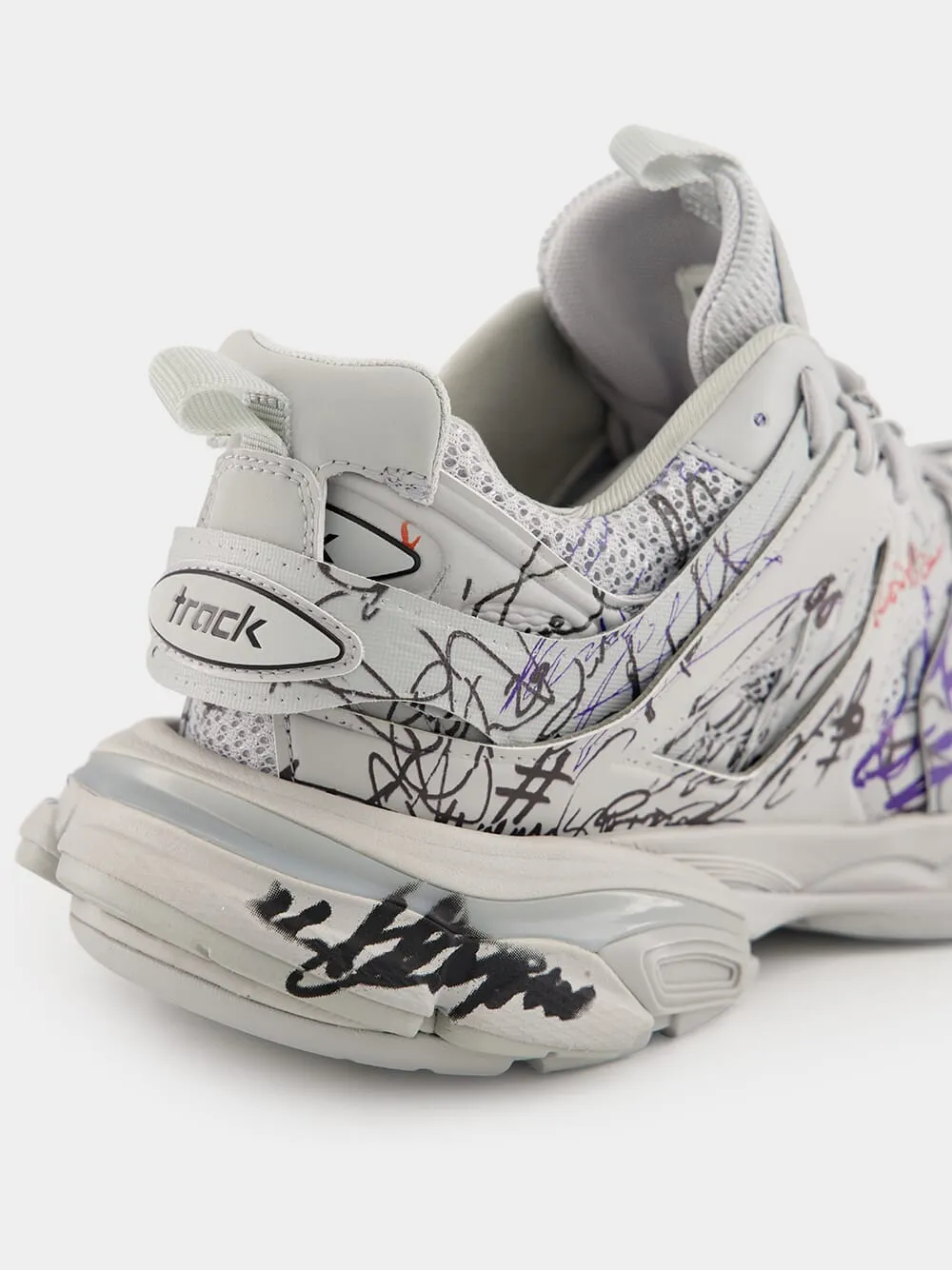 White Track Autographe Sneaker